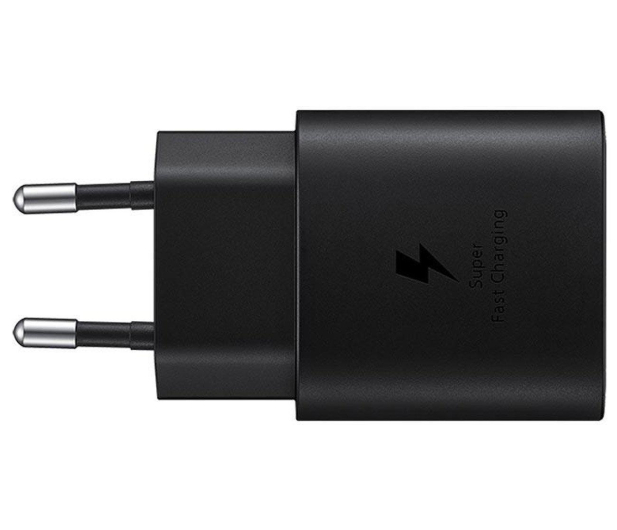 SAMSUNG Ładowarka sieciowa Samsung 1xUSB-C 25W EP-TA800NBEGEU czarna V2 - 1466711 - zdjęcie